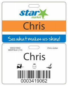 (image for) Star Market ID Badge for Minors 16-17 Years Old