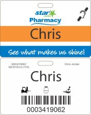 (image for) Shaws Star Market Pharmacy Hearing Impaired ID Badge for Minors 16-17 Years