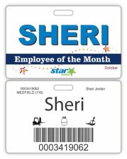 (image for) Star Market Employee of the Month Badge