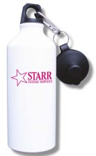 (image for) Starr Textile Services Water Bottle - White