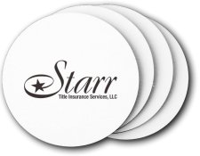 (image for) Starr Title Insurance Services Coasters (5 Pack)