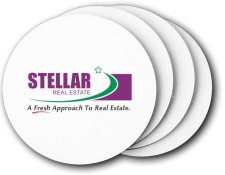 (image for) Stellar Real Estate Coasters (5 Pack)