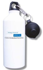 (image for) Strategic Financial Group Water Bottle - White