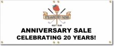 (image for) Strawberry Farms Golf Club Banner Logo Center