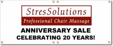 (image for) StresSolutions Professional Chair Massage Banner Logo Center
