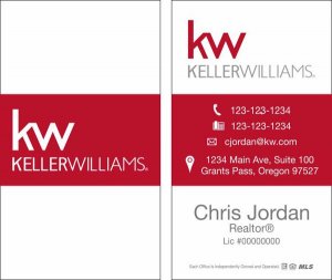 (image for) Keller Williams KW Business Cards Style I - Pack of 500