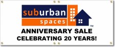 (image for) Suburban Spaces Banner Logo Center