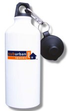 (image for) Suburban Spaces Water Bottle - White