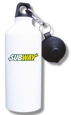 (image for) Subway Water Bottle - White