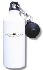 (image for) Sugar Grove Senior Living Water Bottle - White