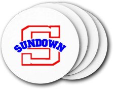 (image for) Sundown ISD Coasters (5 Pack)