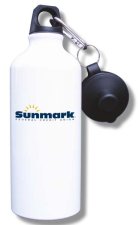 (image for) Sunmark Federal Credit Union Water Bottle - White