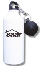(image for) Superior Area Association of Realtors Water Bottle - White