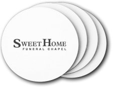 (image for) Sweet Home Funeral Chapel Coasters (5 Pack)