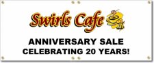 (image for) Swirls Cafe Banner Logo Center