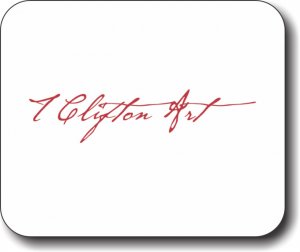 (image for) T Clifton Art Mousepad