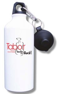 (image for) Tabor Dental Associates Water Bottle - White