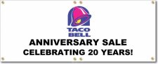 (image for) Taco Bell Banner Logo Center