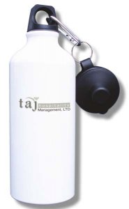 (image for) Taj Hospitality Water Bottle - White