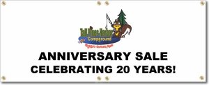 (image for) Tall Pines Harbor Campground Banner Logo Center