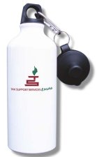 (image for) Tax Support Services & More Water Bottle - White