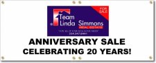 (image for) Team Linda Simmons Real Estate Banner Logo Center
