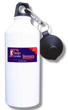 (image for) Team Linda Simmons Real Estate Water Bottle - White