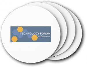 (image for) Technology Forum of Delaware Coasters (5 Pack)