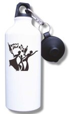 (image for) Temple Beth Ami Water Bottle - White