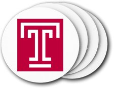 (image for) Temple University Coasters (5 Pack)
