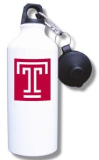 (image for) Temple University Water Bottle - White