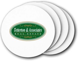 (image for) Tetterton & Associates Coasters (5 Pack)