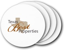(image for) Texas Best Properties Coasters (5 Pack)