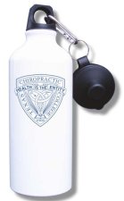 (image for) Texas Chiropractic College Water Bottle - White