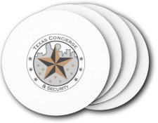 (image for) Texas Concierge Inc. Coasters (5 Pack)