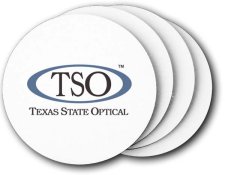 (image for) Texas State Optical Coasters (5 Pack)