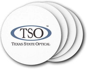 (image for) Texas State Optical Coasters (5 Pack)