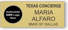 (image for) Texas Concierge - BMW of Dallas Gold Square Corners Badge