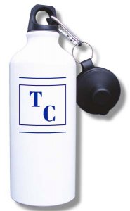 (image for) Teximara Corporation Water Bottle - White