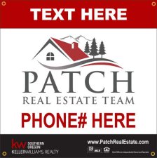 (image for) The Patch Team Double-Sided Sign