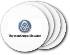 (image for) ThyssenKrupp Elevator Coasters (5 Pack)