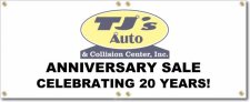 (image for) TJ's Auto & Collision Center Banner Logo Center