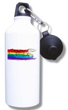 (image for) Torquere Press Water Bottle - White