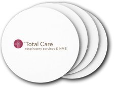 (image for) Total Care Respiratory Services Coasters (5 Pack)