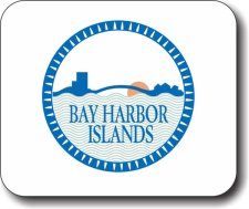 (image for) Town of Bay Harbor Islands Mousepad