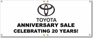 (image for) Toyota Logo B Banner Logo Center