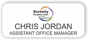 (image for) Mueller Therapy Serenity Small White Badge