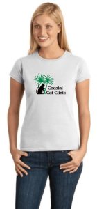 (image for) Coastal Cat Clinic Women\'s T-Shirt