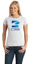 (image for) Cyan Women's T-Shirt