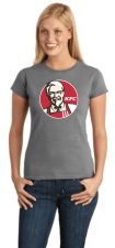 (image for) KFC Women's T-Shirt (Logo A)